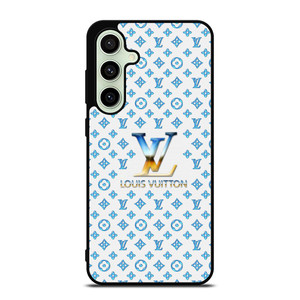 LOUIS VUITTON LV BLUE PATERN ICON LOGO Samsung Galaxy S24 FE Case Cover