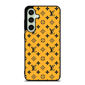 LOUIS VUITTON LV YELLOW PATERN ICON LOGO Samsung Galaxy S24 FE Case Cover