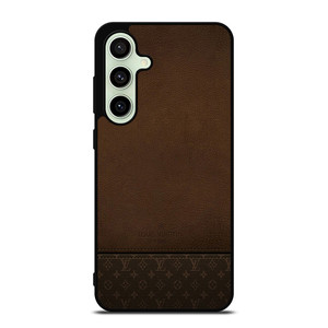LOUIS VUITTON PARIS LV LOGO LEATHER BAG Samsung Galaxy S24 FE Case Cover