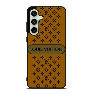 LOUIS VUITTON PATTERN LV LOGO ICON GOLD Samsung Galaxy S24 FE Case Cover