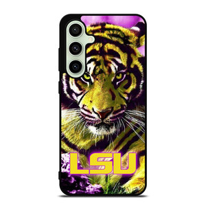 LSU TIGERS LOUISIANA STATE UNIVERSITY FOOTBALL LOGO Samsung Galaxy S24 FE Case Cover