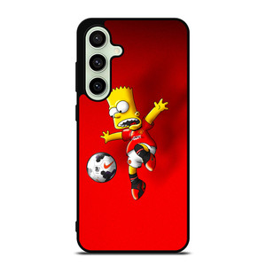 MANCHESTER UNITED BART SIMPSON Samsung Galaxy S24 FE Case Cover