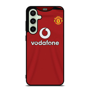 MANCHESTER UNITED FC CLASSIC JERSEY VODAFONE Samsung Galaxy S24 FE Case Cover