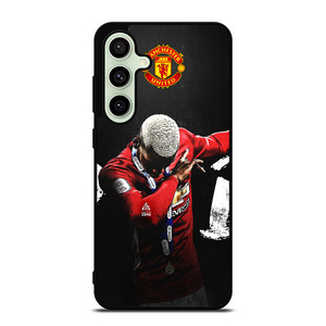 MANCHESTER UNITED PAUL POGBA DAB Samsung Galaxy S24 FE Case Cover