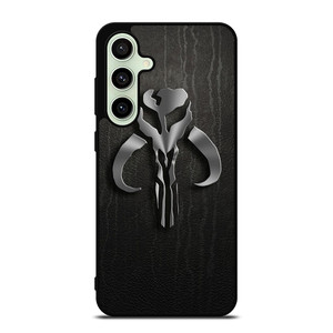 MANDALORIAN LEATHER LOGO Samsung Galaxy S24 FE Case Cover