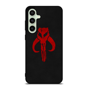 MANDALORIAN RED SKULL LOGO Samsung Galaxy S24 FE Case Cover