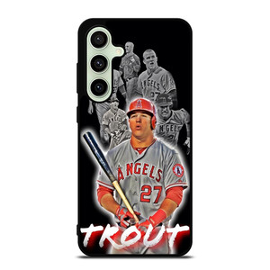 MIKE TROUT BASEBALL Samsung Galaxy S24 FE Case Cover