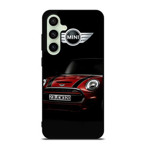MINI COOPER CAR RED Samsung Galaxy S24 FE Case Cover