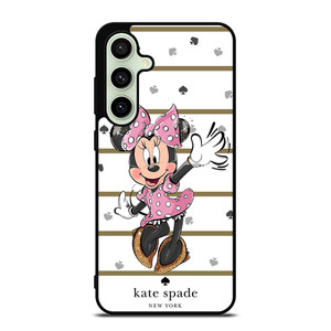 MINNIE MOUSE DISNEY KATE SPADE NEW YORK LOGO Samsung Galaxy S24 FE Case Cover