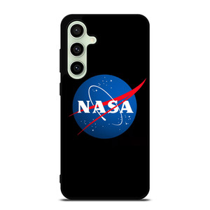 NASA LOGO BLACK Samsung Galaxy S24 FE Case Cover