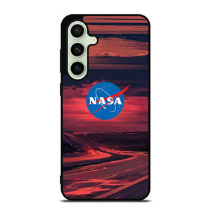NASA LOGO SUNSET Samsung Galaxy S24 FE Case Cover