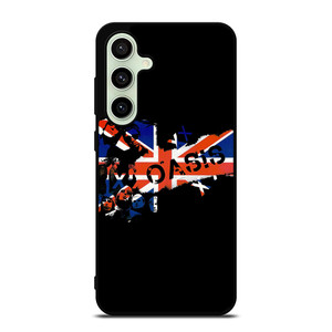OASIS BAND ROCK BRITISH FLAG Samsung Galaxy S24 FE Case Cover