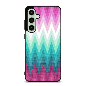 OMBRE PASTEL CHEVRON Samsung Galaxy S24 FE Case Cover