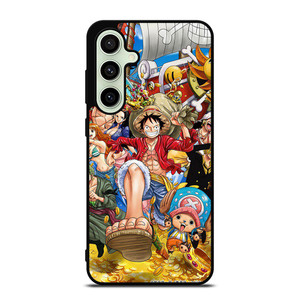 ONE PIECCE LUFFY AND FRIENDS Samsung Galaxy S24 FE Case Cover