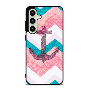 PAISLEY TRIBAL NAUTICAL ANCHOR Samsung Galaxy S24 FE Case Cover