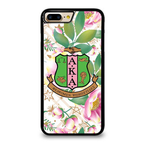 AKA PINK AND GREEN FLOWER LOGO iPhone 7 / 8 Plus Case Cover AKA PINK AND GREEN FLOWER LOGO iPhone 7 / 8 Plus Case Cover