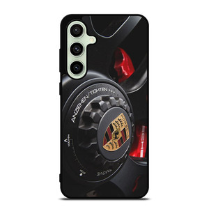 PORSCHE WHEEL LOGO ICON Samsung Galaxy S24 FE Case Cover