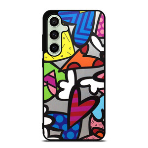 ROMERO BRITTO ABSTRACT LOVE Samsung Galaxy S24 FE Case Cover