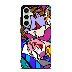 ROMERO BRITTO LOVE KISS Samsung Galaxy S24 FE Case Cover