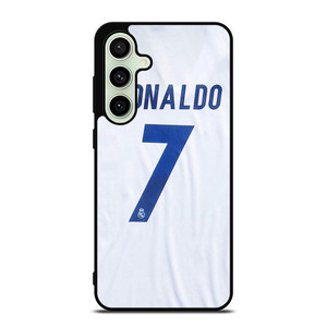 RONALDO CR7 JERSEY REAL MADRID Samsung Galaxy S24 FE Case Cover