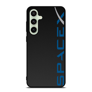 SPACE X LOGO CARBON Samsung Galaxy S24 FE Case Cover
