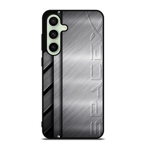 SPACE X LOGO METAL PLATE Samsung Galaxy S24 FE Case Cover