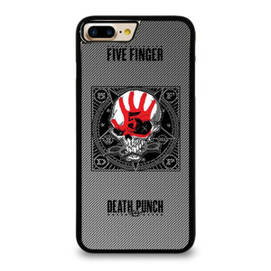 FIVE FINGER DEATH PUNCH CARBON LOGO iPhone 7 / 8 Plus Case Cover FIVE FINGER DEATH PUNCH CARBON LOGO iPhone 7 / 8 Plus Case Cover