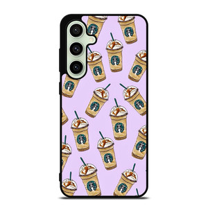STARBUCKS COFFEE CUP COLLAGE Samsung Galaxy S24 FE Case Cover