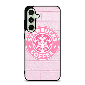 STARBUCKS COFFEE PINK WALL Samsung Galaxy S24 FE Case Cover