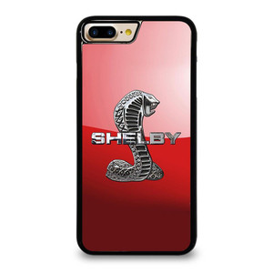 FORD MUSTANG SHELBY COBRA RED LOGO iPhone 7 / 8 Plus Case Cover FORD MUSTANG SHELBY COBRA RED LOGO iPhone 7 / 8 Plus Case Cover