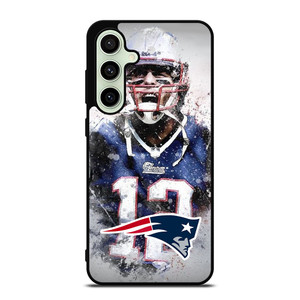 TOM BRADY NEW ENGLAND PATRIOT ART Samsung Galaxy S24 FE Case Cover