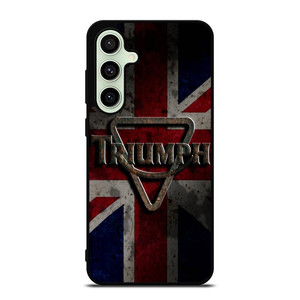 TRIUMPH MOTORCYCLE EMBLEM 2 Samsung Galaxy S24 FE Case Cover