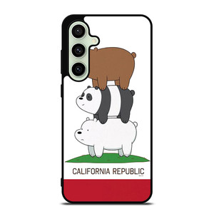 WE BARE BEARS CALIFORNIA REPUBLIC Samsung Galaxy S24 FE Case Cover