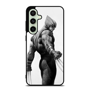 WOLVERINE X-MEN BLACK WHITE ART Samsung Galaxy S24 FE Case Cover