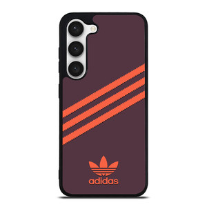 ADIDAS ORIGINALS STRIPES PURPLE ORANGE Samsung Galaxy S23 Case Cover