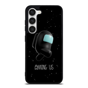 AMONG US BLACK SPACE Samsung Galaxy S23 Case Cover