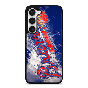 ATLANTA BRAVES ART LOGO Samsung Galaxy S23 Case Cover