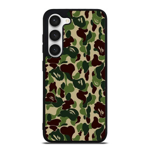 BAPE BATHING APE CAMO Samsung Galaxy S23 Case Cover