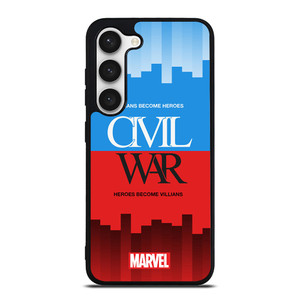 CIVIL WAR 3 Marvel Avengers Samsung Galaxy S23 Case Cover