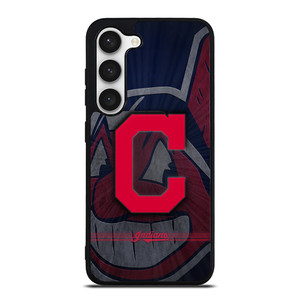 CLEVELAND INDIANS METAL LOGO Samsung Galaxy S23 Case Cover