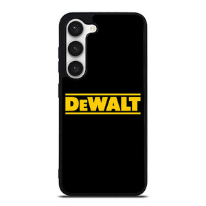 DEWALT LOGO BLACK Samsung Galaxy S23 Case Cover