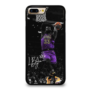 LEBRON JAMES DUNK LA LAKERS iPhone 7 / 8 Plus Case Cover LEBRON JAMES DUNK LA LAKERS iPhone 7 / 8 Plus Case Cover