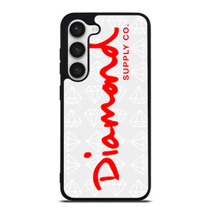 DIAMOND SUPPLY CO LOGO RED Samsung Galaxy S23 Case Cover