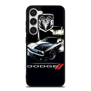 DODGE CAR BLACK Samsung Galaxy S23 Case Cover