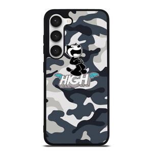 FELIX THE CAT HIGH CAMO Samsung Galaxy S23 Case Cover