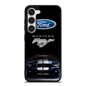 FORD MUSTANG CAR BLUE Samsung Galaxy S23 Case Cover