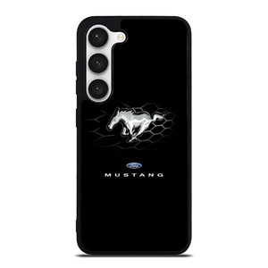 FORD MUSTANG LOGO BLACK Samsung Galaxy S23 Case Cover