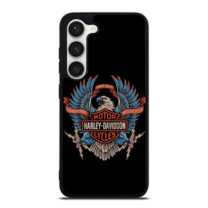 HARLEY DAVIDSON LEGENDARY MOTORCYCLES LOGO EAGLE Samsung Galaxy S23 Case Cover
