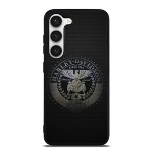 HARLEY DAVIDSON MOTORCYCLES COMPANY CARBON LOGO Samsung Galaxy S23 Case Cover