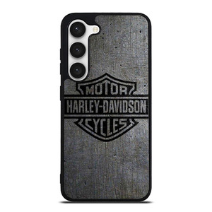 HARLEY DAVIDSON MOTORCYCLES COMPANY LOGO METAL Samsung Galaxy S23 Case Cover
